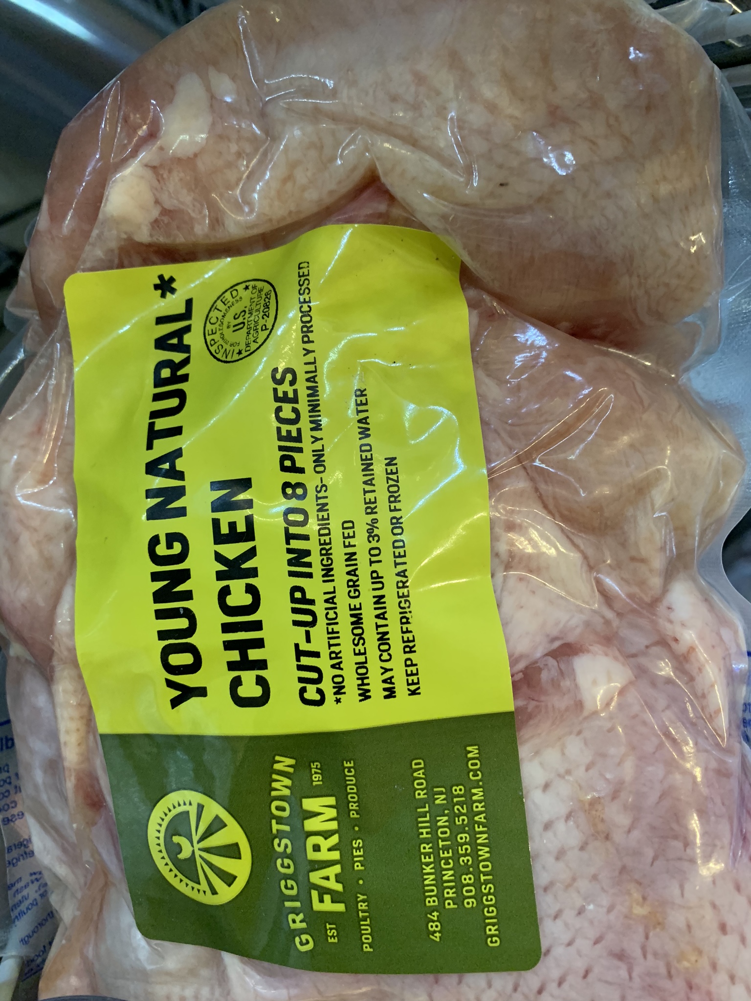 Young Natural Chicken (Cut Up) | Alstede Farms | NJ